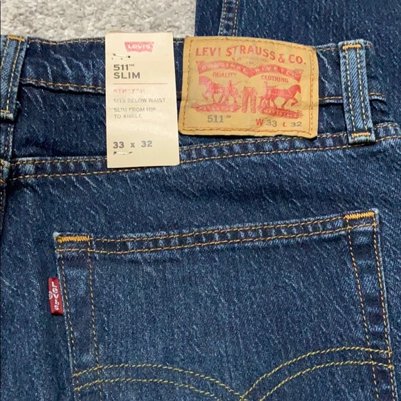 SOLD—-Levi’s 5’11 Slim Fit Stretch Jeans NWT! - Picture 10 of 11